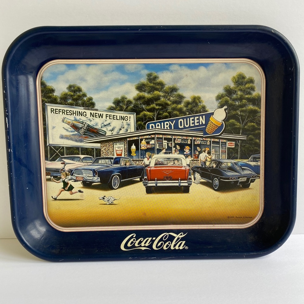 Repro 1963 Coca Cola Tray “A Winning Combination”